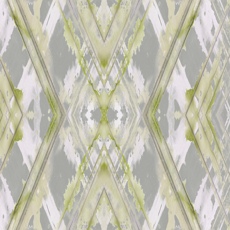 Argyle I by Jennifer Goldberger - Wrapped Canvas Painting, 76cm H x 76cm W