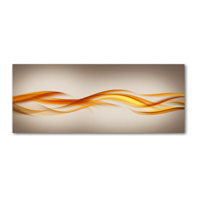 Waves abstraction 1 Piece Wall Art