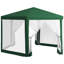 Tente extérieure 13 pi x 11 pi avec structure et parois latérales en acier robuste, pour auvent de camping
