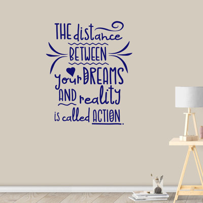 Text & Numbers Wall Decal