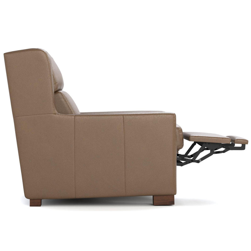 Woodlands Track Arm Wall Recliner, Selvano Bark
