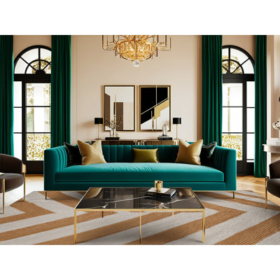  Tapis lavable rayé gris clair caramel