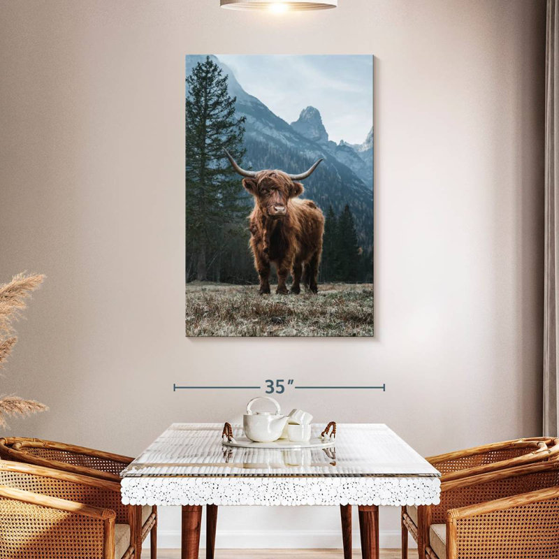 Vache Brampt, H 48 po x l 32 po