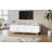 Graceful TV Stand With Arch Cabinets For Tvs Up To 78'', Minimalist Entertainment Center With Solid Wood Legs, Practical Media Console With Adjustable Shelves For Living Room-35005625