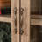 Library Hutch, Brown finish