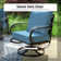 Tapasi 5 - Person Patio Conversation Set with Swivel Lounge Chairs &  Firepit Table
