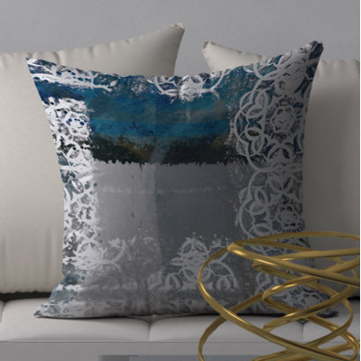 Buy Wealth Square Pillow Cover & Insert