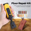 19Pcs Laminate floor repair kit, Furniture Repair Kit, Wax Heating repair Gun for Wax Laminate vinyl PVC Worktop Flooring repair 11 Colors Wax Blocks Chips Remover, Damaged Laminate Vinyl Floor Repair