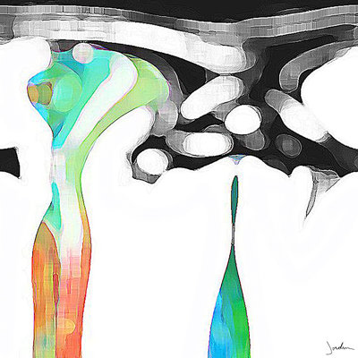 Holding Up The Sky Print by Kent Wilcoxson Jordan