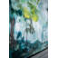 47,2 po x 35,4 po, art mural multicolore paysage de forêt