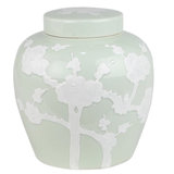 Farahn Handcrafted Porcelain China Jar
