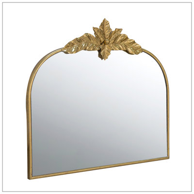 Miroir arqué avec cadre en métal, miroir mural pour salon Bedrrom
