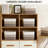 4 Pack 12×9×8 Inch Cotton Rope Storage Baskets with Handles, Woven Organizing Baskets for Toy, Towel, Book and Clothing Storage-161222111