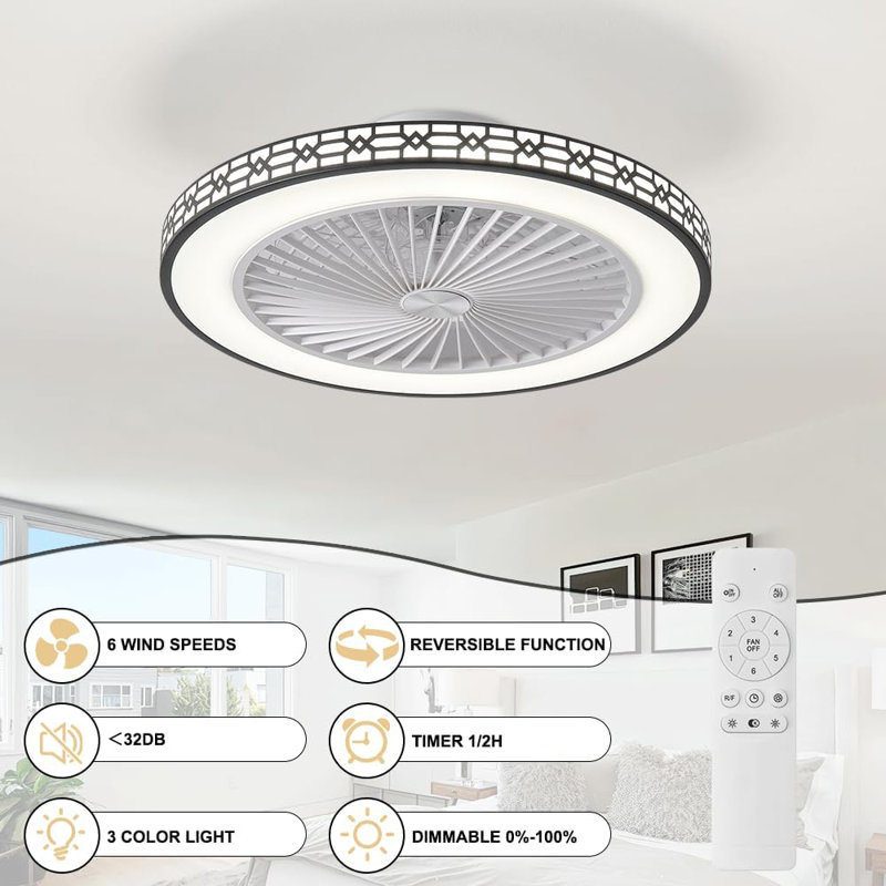 Ceiling Fan, Black