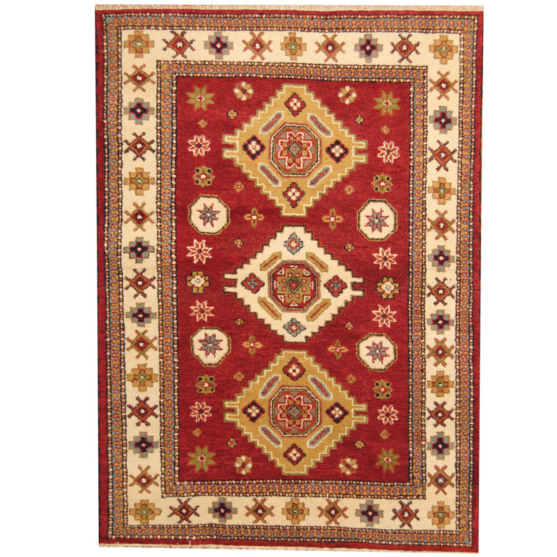 Perea Wool Geometric Indoor Rug
