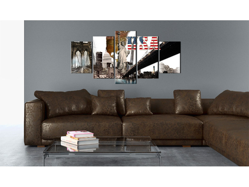 No Frame Print on Canvas, 200cm H x 100cm W