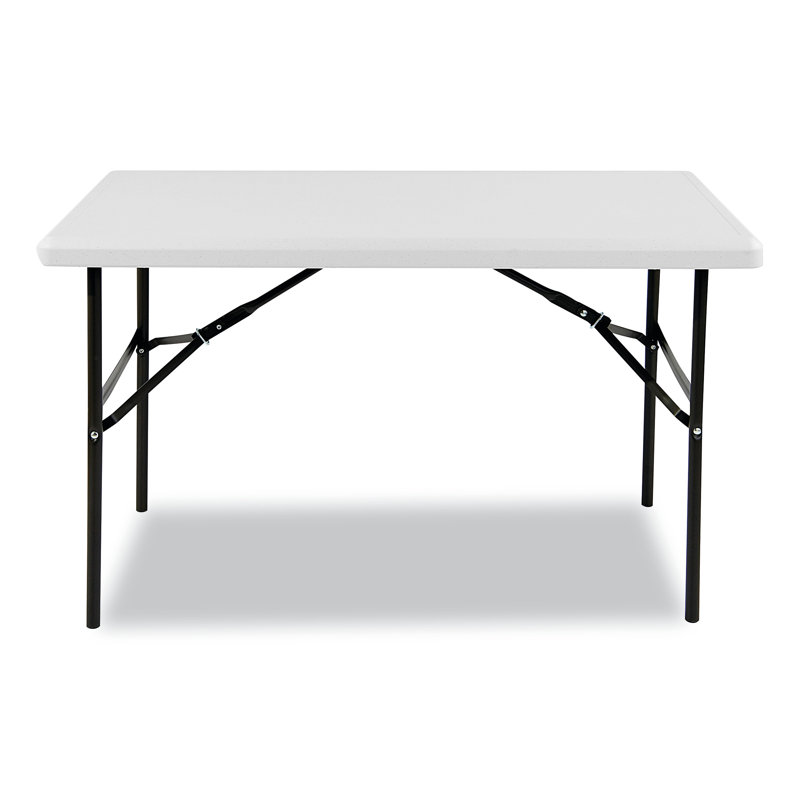 Platinum 48"x24" Rectangular Steel Folding Utility Table