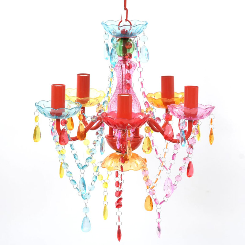 Crystal Light 5 Bulbs, Multicoloured