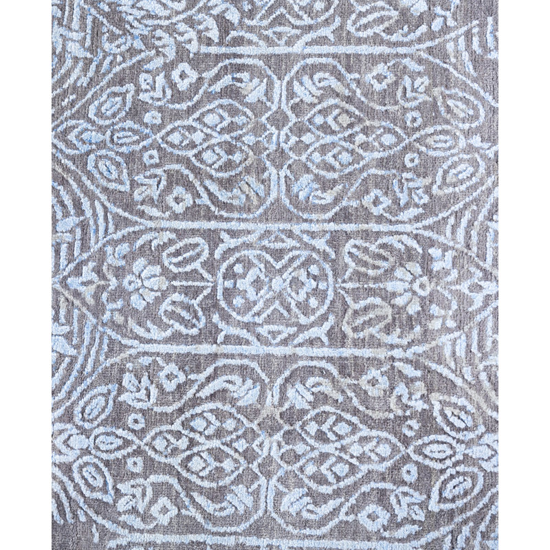 Overdyed One-of-a-Kind 9' x 12'3" Hand Knotted Area Rug