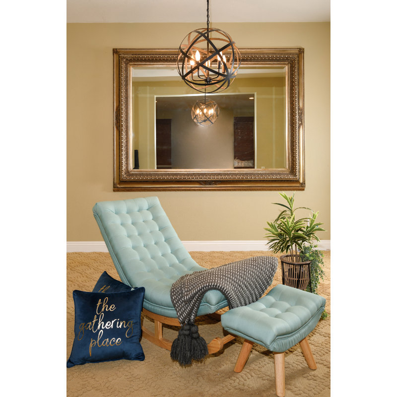 Manton Rocking Chair, Teal