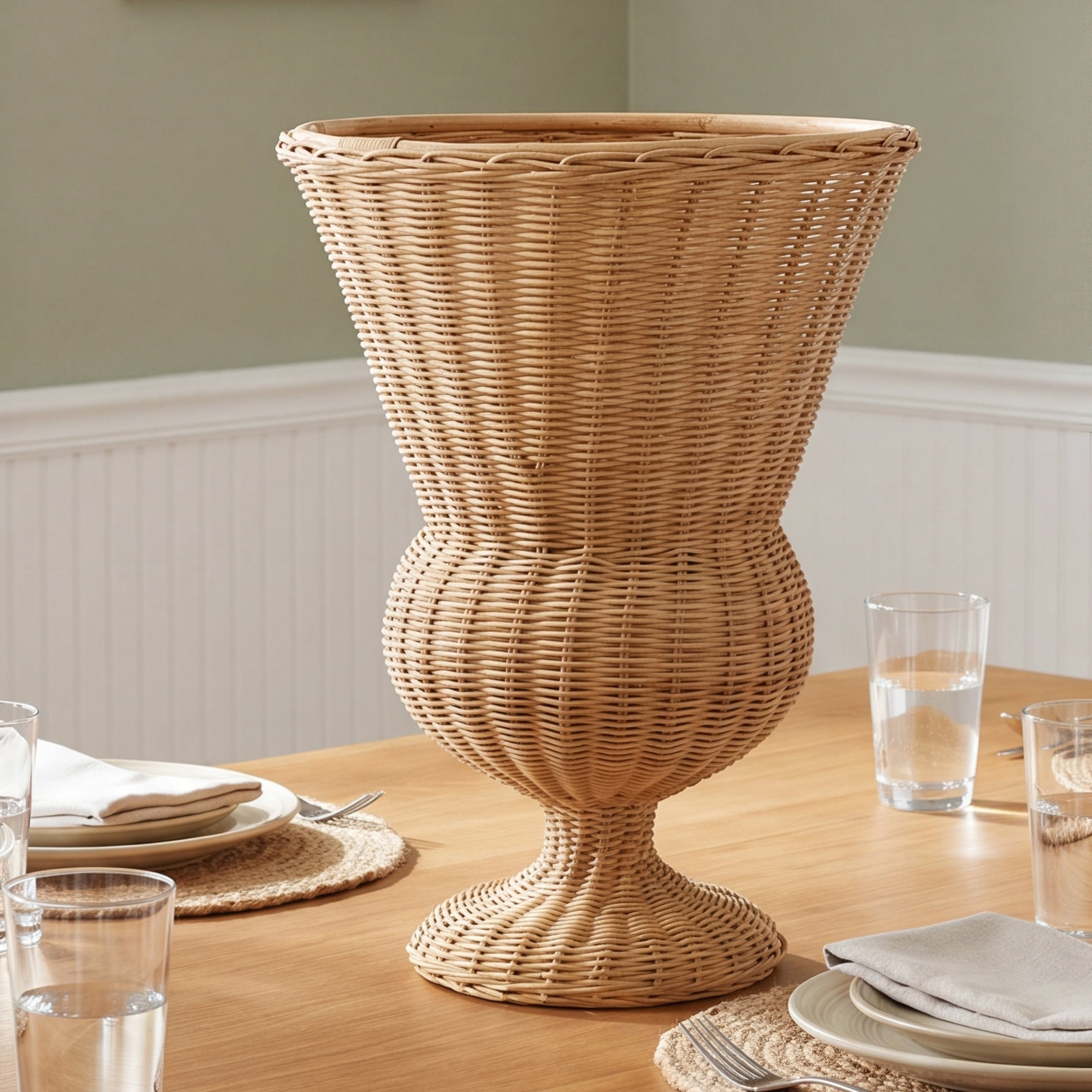 Kulp Table Vase, Natural