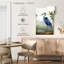«Blue Heron», reproduction sur toile-54419834