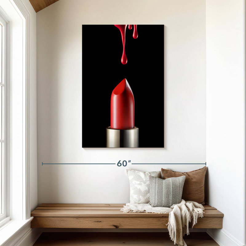 Shuttleworth Lipstick, 45" H x 30" W