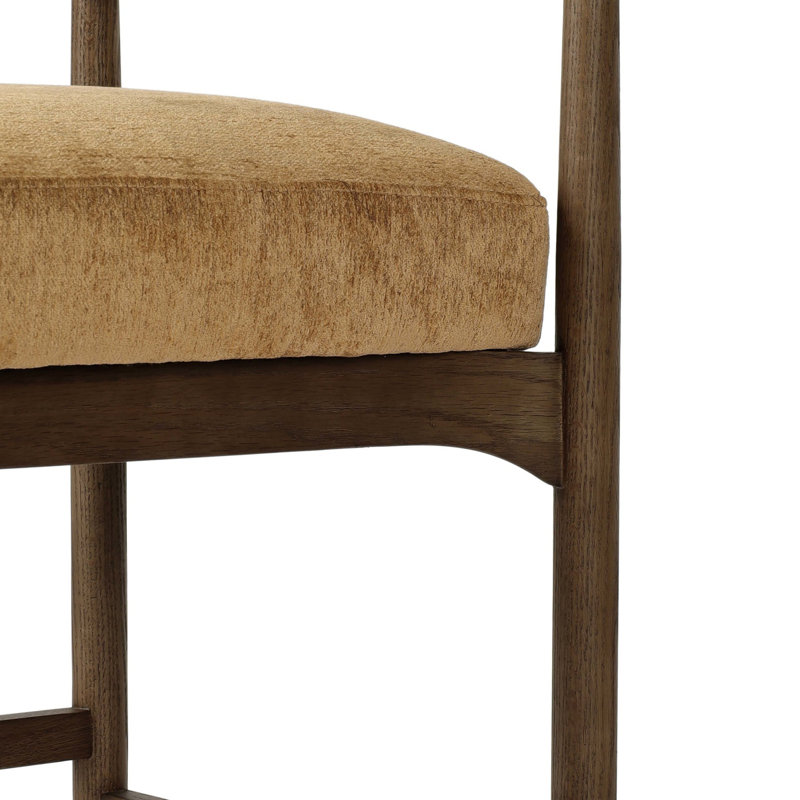 Jazelle Stool, Dharma Ochre, Bar Stool (31" Seat Height)