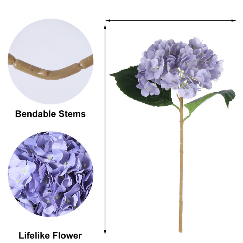 Laidley Hydrangea Arrangement, Purple