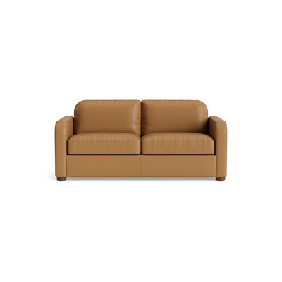 Archie Leather Loveseat (70")
