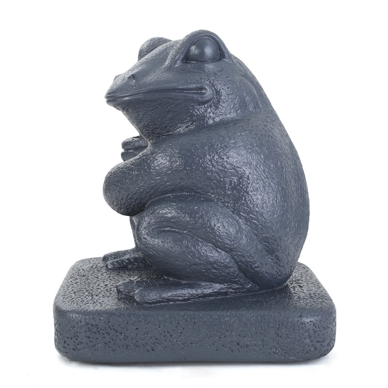  Base de parapluie Frog, porte-parapluie d'extérieur fantaisiste avec design de grenouille ludique, durable et décoratif, gris