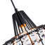 Luminaire suspendu cylindrique à 1 lumière avec accents de cristal Brecksville-2038298565