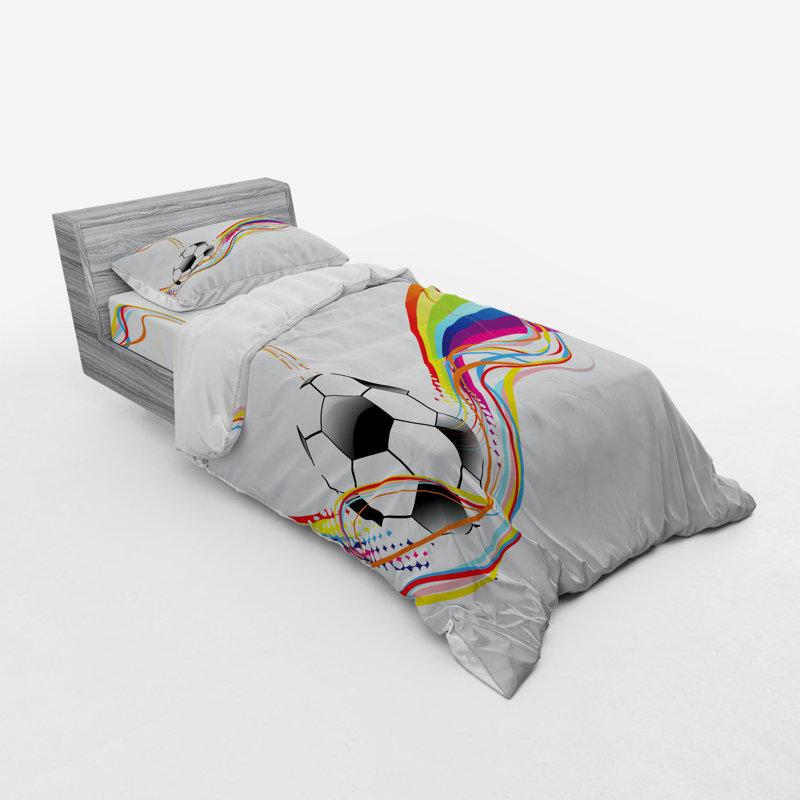Modern & Contemporary Polyester Duvet Cover, Twin Duvet Cover + 2 Additional Pieces