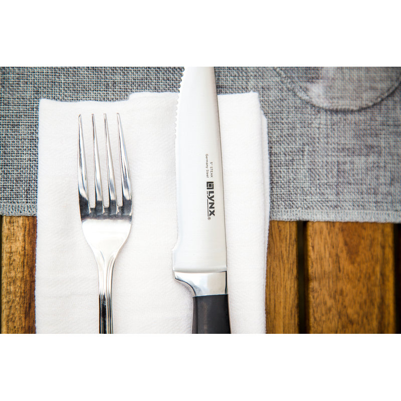 6 - Piece Stainless Steel Steak Knife Set