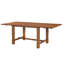 Ensemble de salle à manger 6 pièces avec table extensible avec 2 rallonges amovibles, 4 chaises et 1 banc-455386476