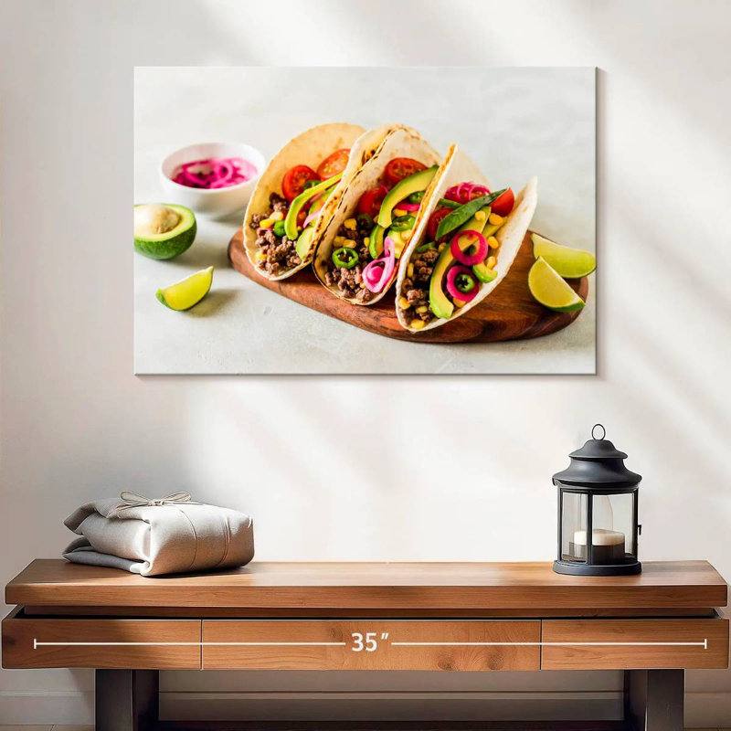 Tacos frais Yarlin, H 16 po x l 24 po
