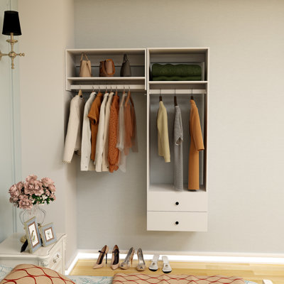 Avdesh 55.12'' Closet System