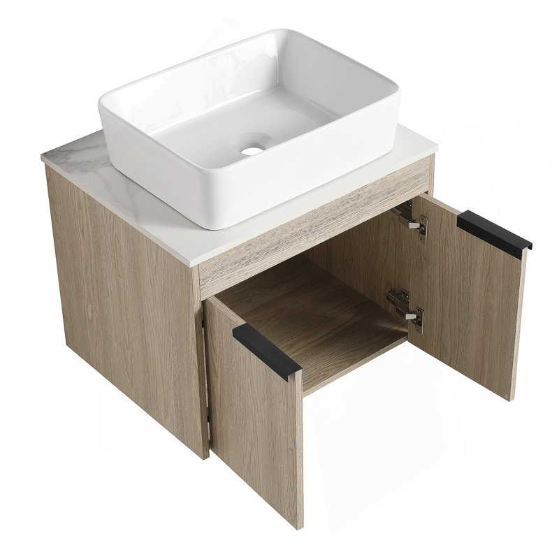 Ensemble de meuble-lavabo moderne 24 "avec lavabo en céramique 24"