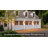  Black Dusk to Dawn Outdoor Wall Lights with Gold Trim-1594430818