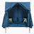 Outdoor Patio Sunbed With Curtains-982407224