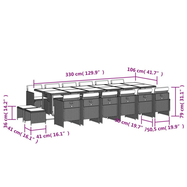 Dimensions du produit