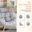 Fauteuil à œufs avec coussin Casi-1004877075