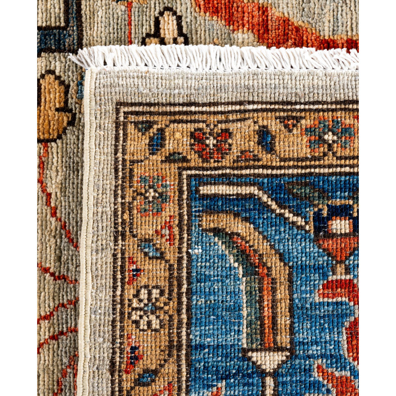 Serapi One-of-a-Kind 7' 11" X 9' 10" Hand Knotted Area Rug