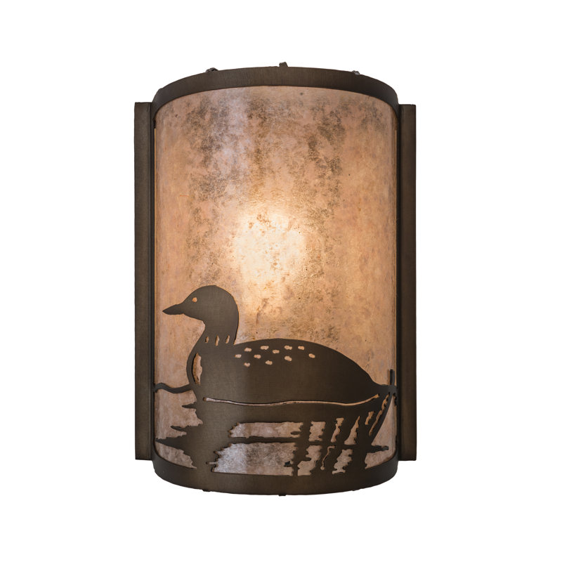 Rustic Lodge 1 - Light Flush Mounted Sconce