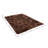 Shag Faux Fur Washable Brown Area Rug-67921112