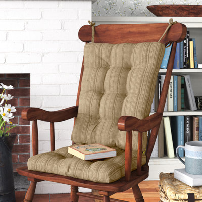 Ensemble de coussins de chaise berçante antidérapants