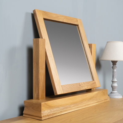 Desma Solid Wood Rectangle Floor Mirror