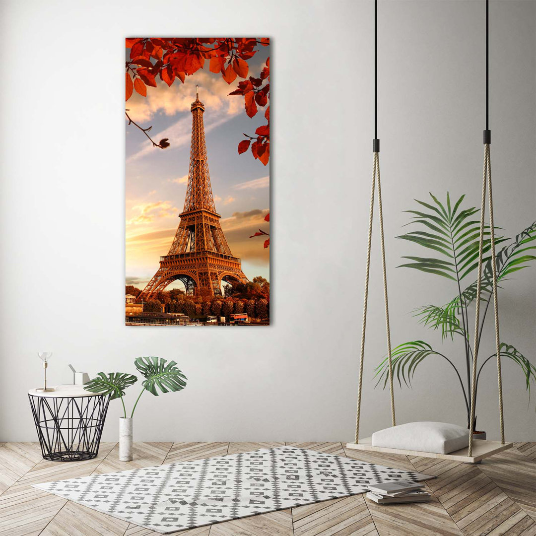 Eiffel Tower Paris - Wrapped Canvas Print