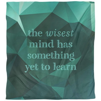 Housse de couette à simple citation inspiration learning