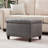 Dhiren 23.6" W Rectangle Upholstered Storage Ottoman-474478417